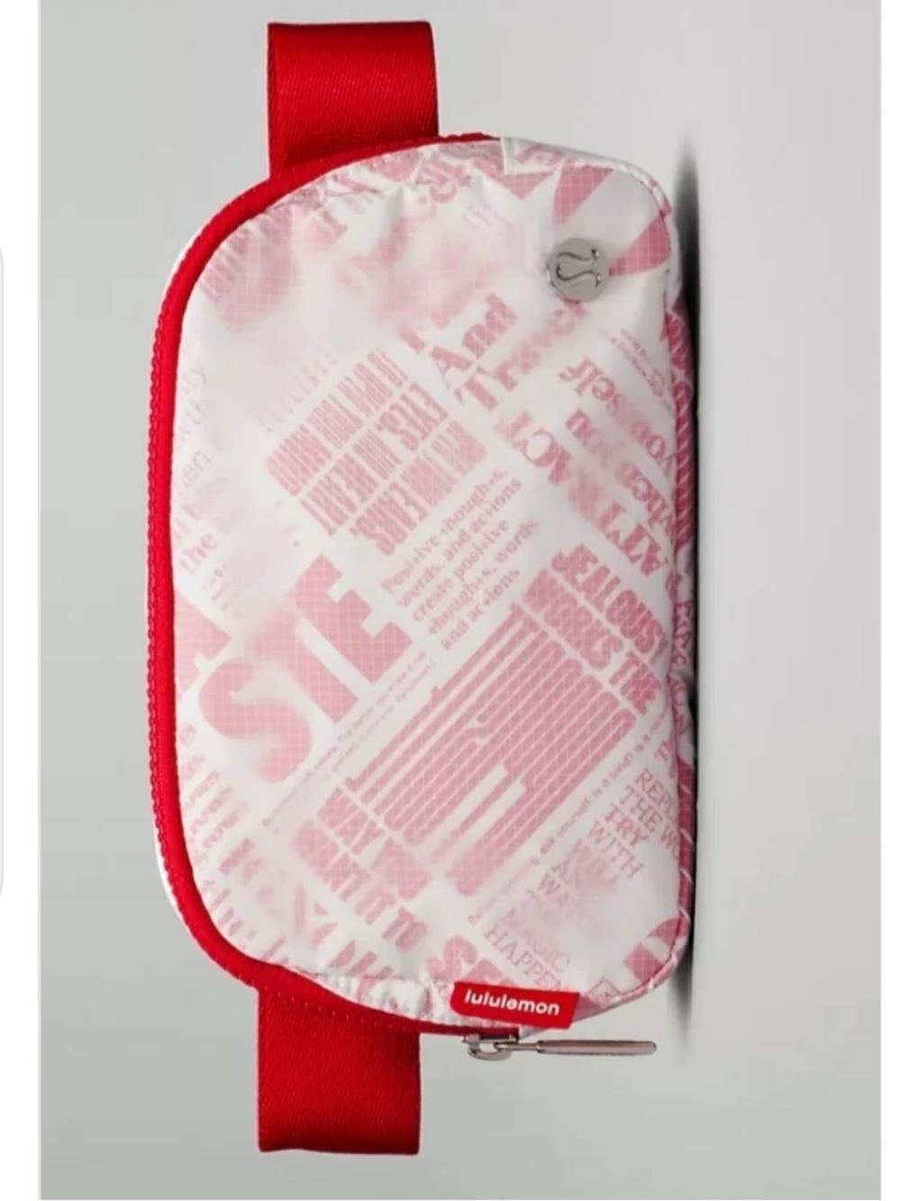 lululemon athletica Everywhere Belt Bag in Pink and Red Print